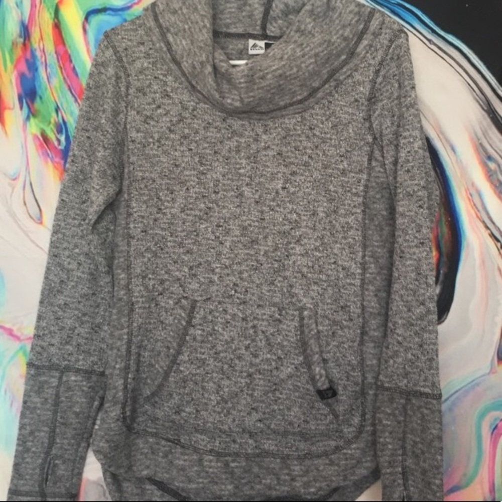 RBX grey turtleneck sweater